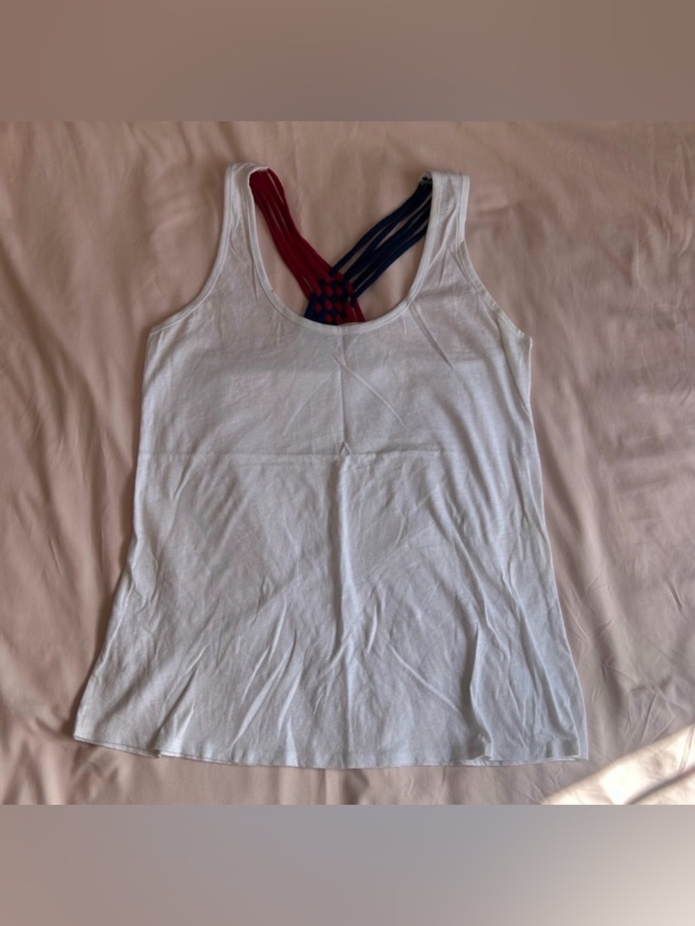Maurices White Racerback Tank Top – Size Medium
